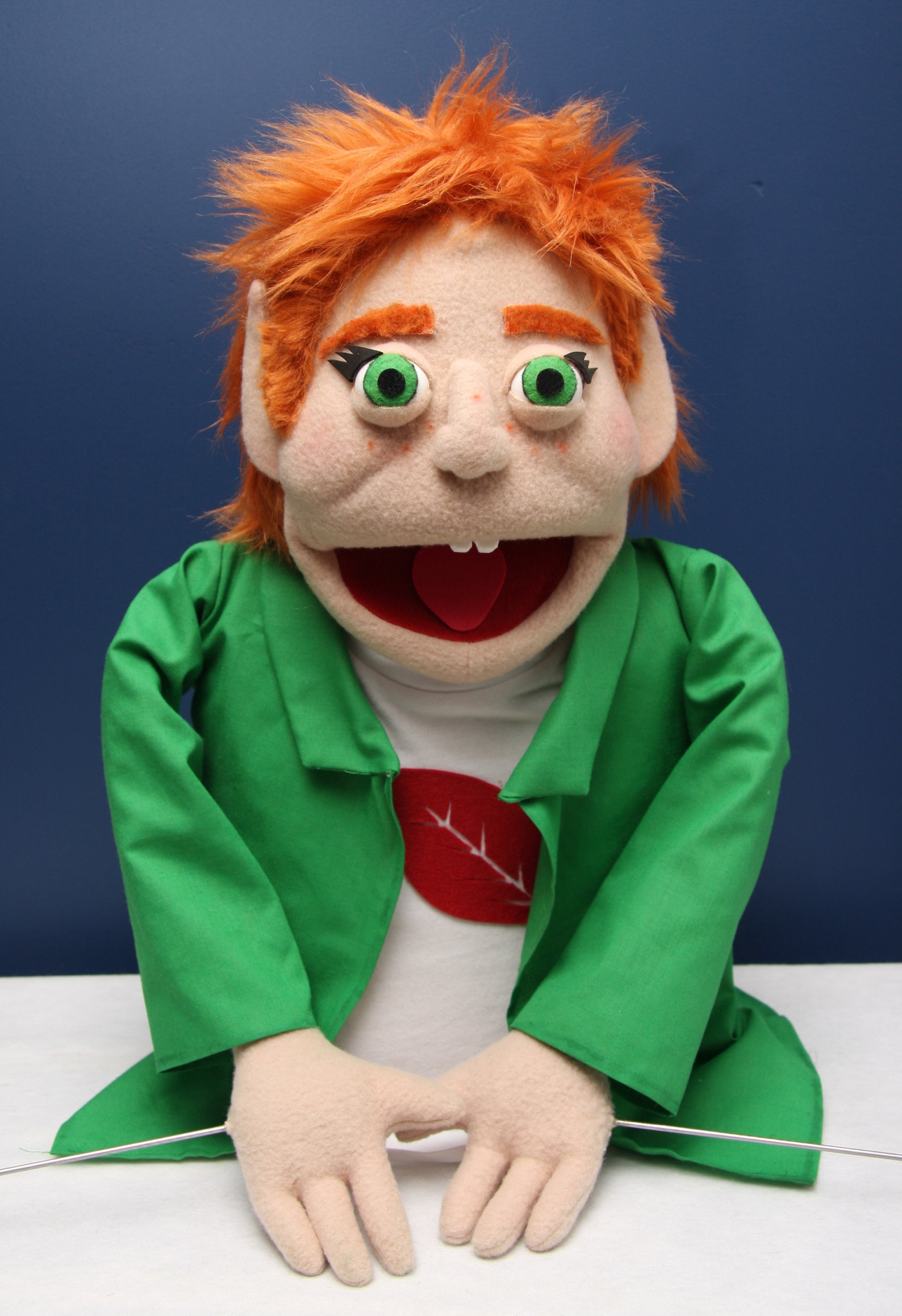 Custom hand and rod torso puppet look alike foam hand puppet Etsy