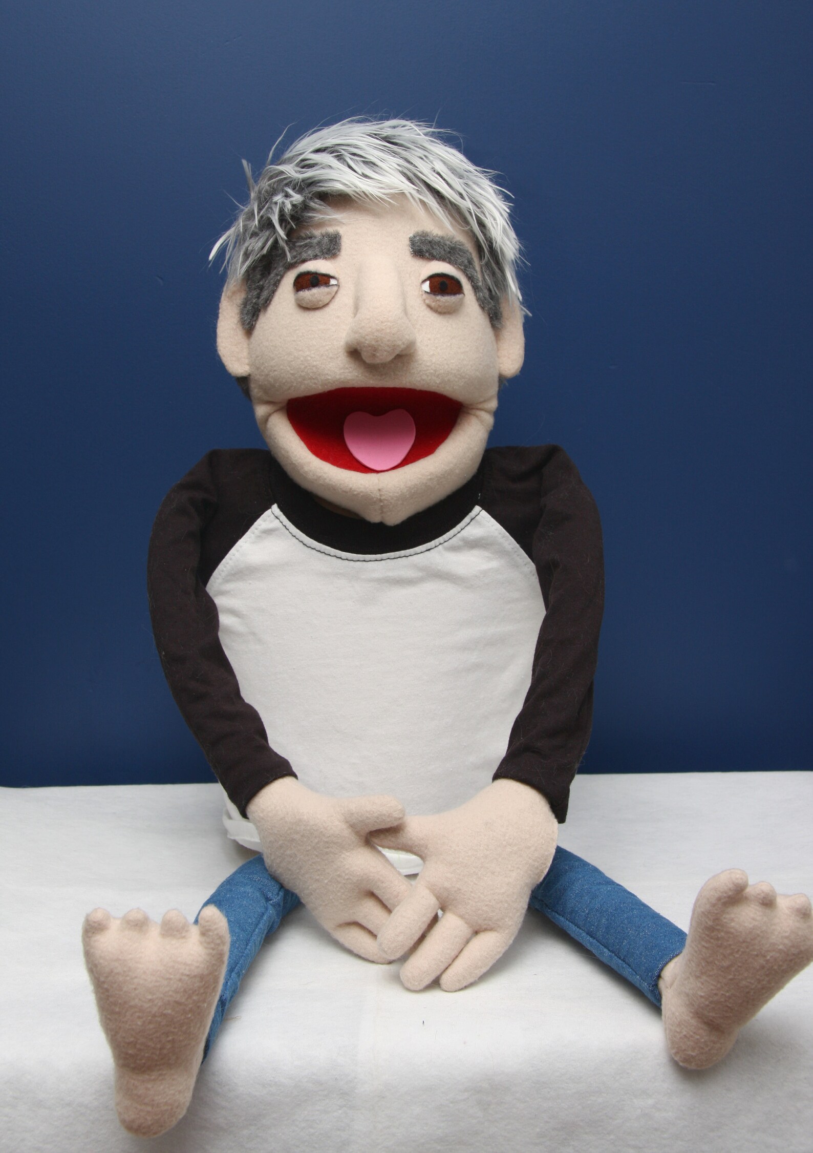 Custom hand and rod puppet look alike foam hand puppet Etsy