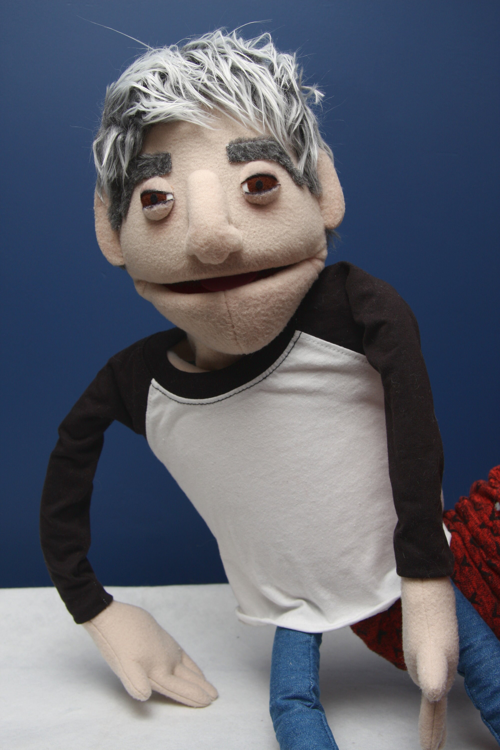 Custom hand and rod puppet with legs look alike foam hand Etsy