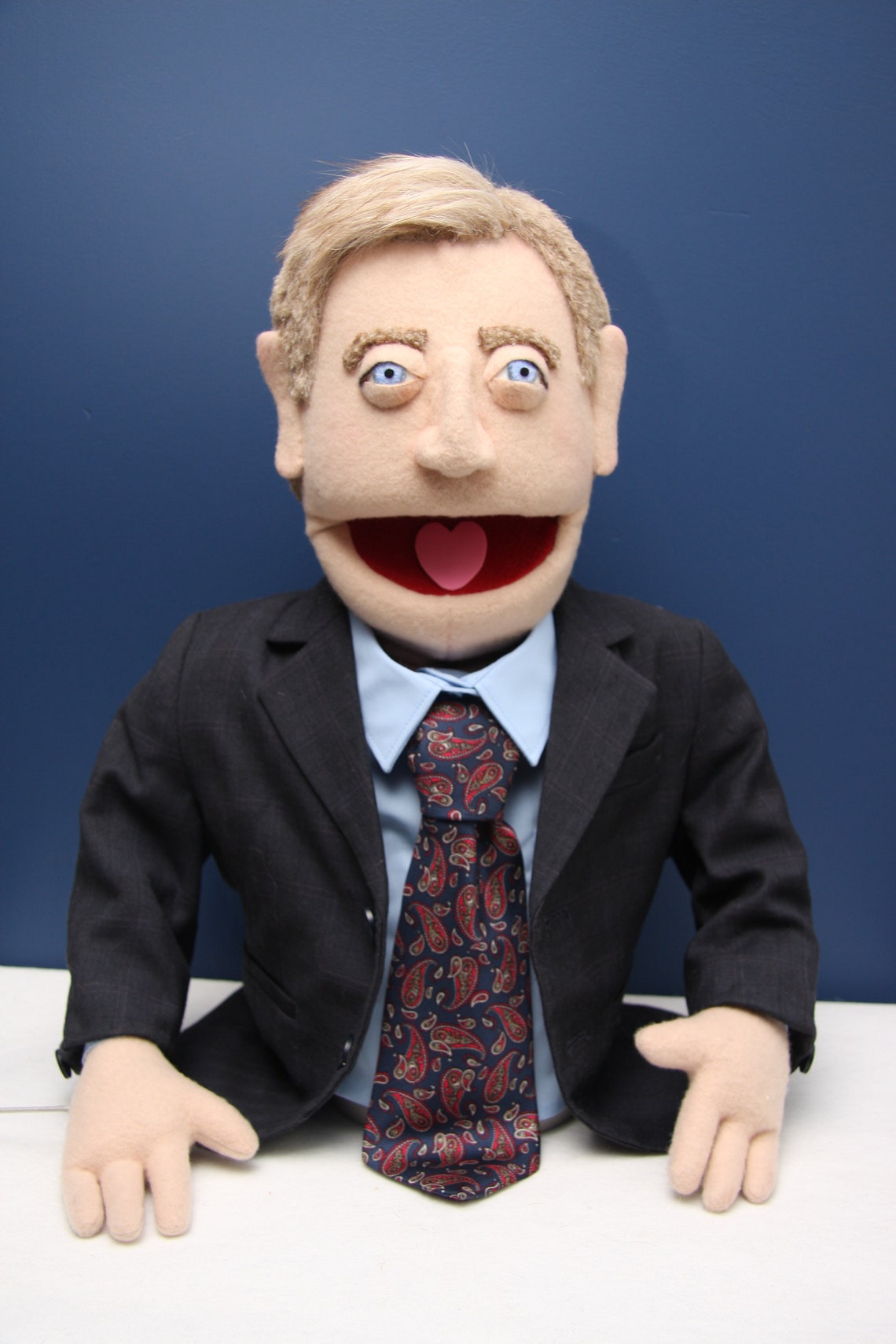 Custom hand and rod torso puppet look alike foam hand puppet Etsy