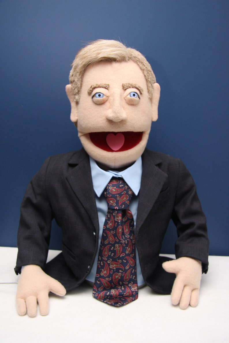 Custom hand and rod torso puppet look alike foam hand puppet Etsy