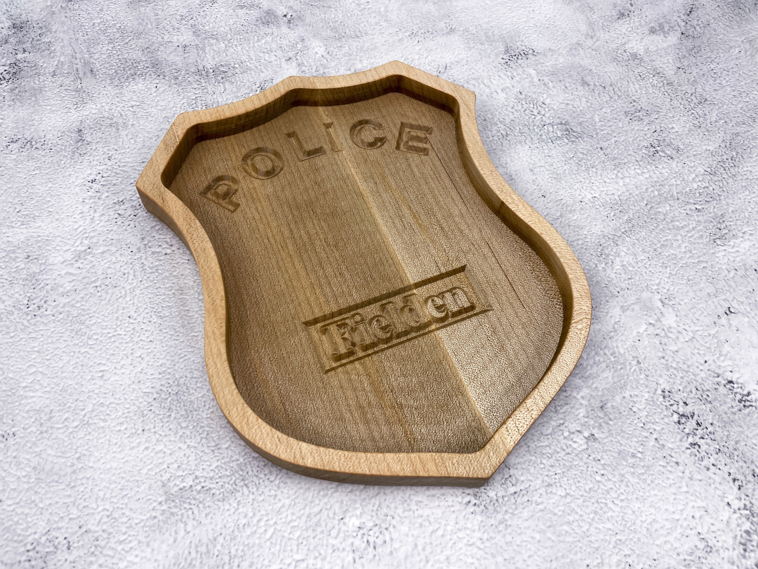 Personalized Police Gift, Police Officer Gifts, Law Enforcement Gifts, Police Wooden Tray, Police Desk Decor, Police Graduation, Cop Gifts
