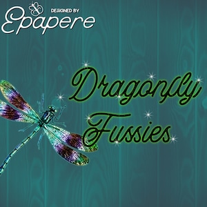 Fussy Cut Junk Journal Dragonfly Ephemera