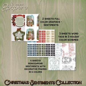 Collection de sentiments de Noël