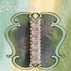 Ivory Braided Trim