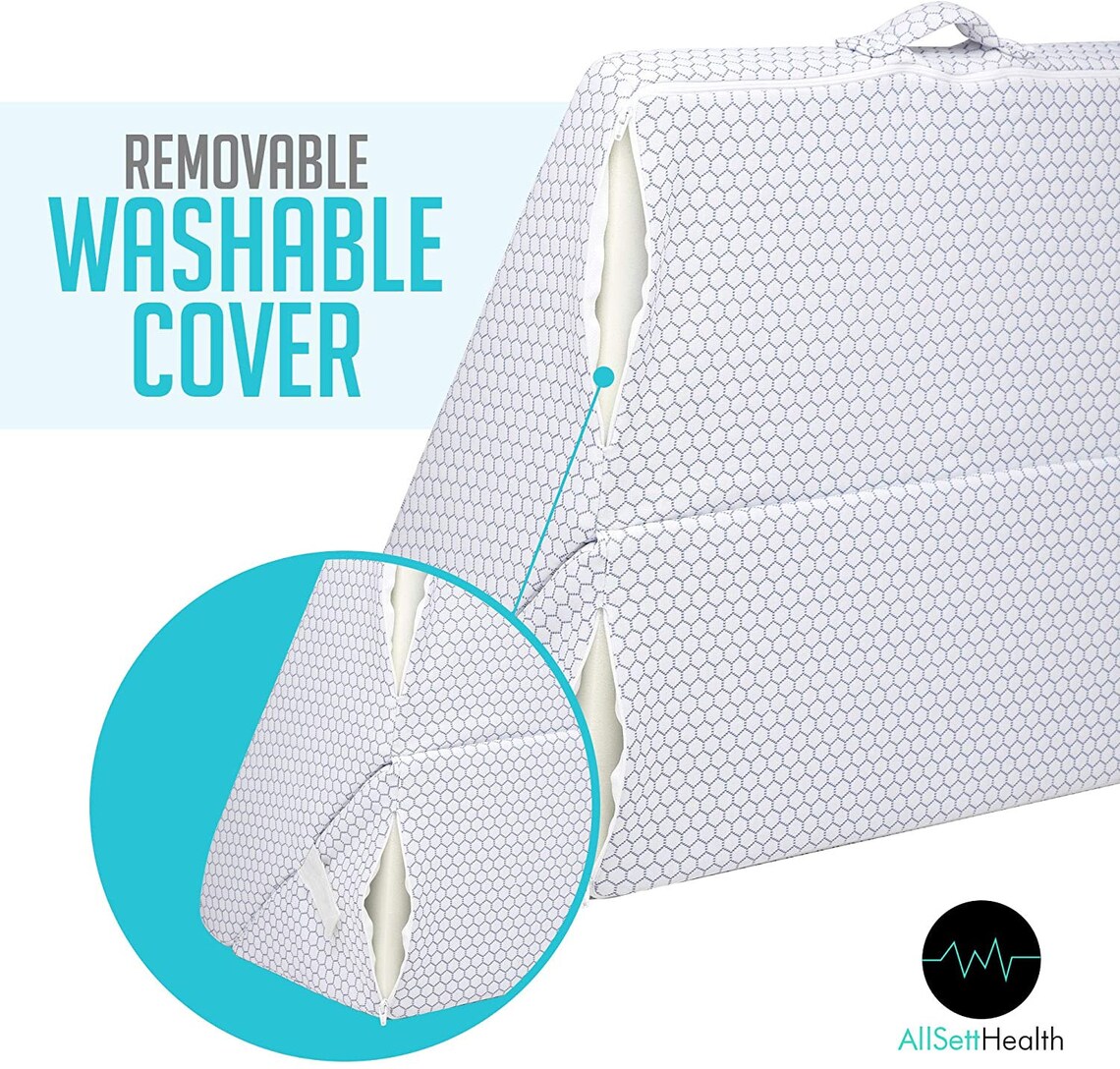 Cooling Bed Wedge Pillow Adjustable 9&12 Inch Folding Etsy