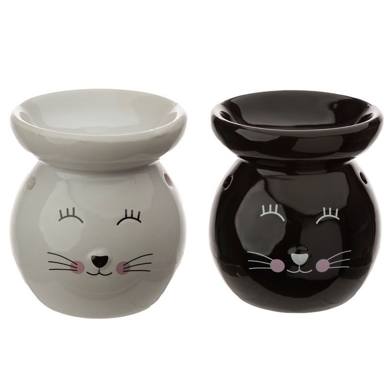 Cat Face Ceramic Oil/Wax Warmer/Burner Etsy