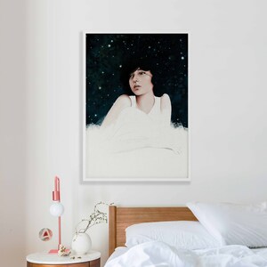 Dreamy Art Decor, Girl Art Decor, Bedroom Wall Art Canvas & Prints