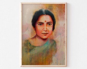Desi Woman Poster - Etsy