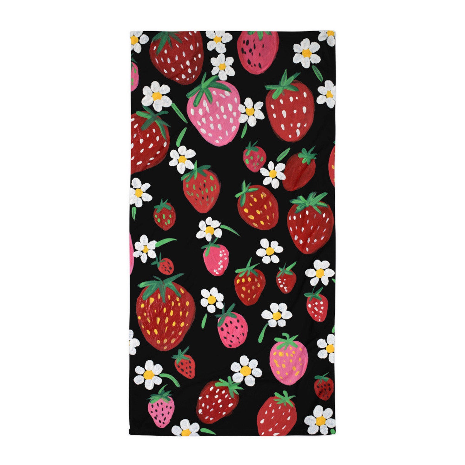 Strawberry Toweltowelscute Towelsbath Towelshouse Warming Etsy