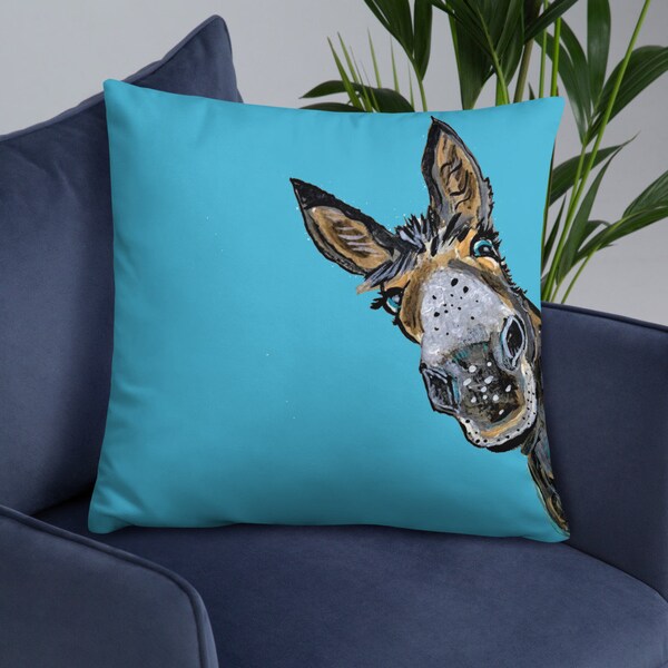 Donkey Pillow Etsy