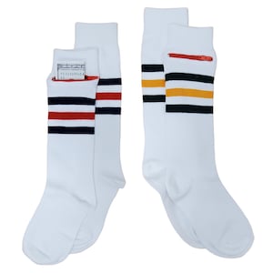 2-Pack Bundle White Sport Stripe (Small/Medium)