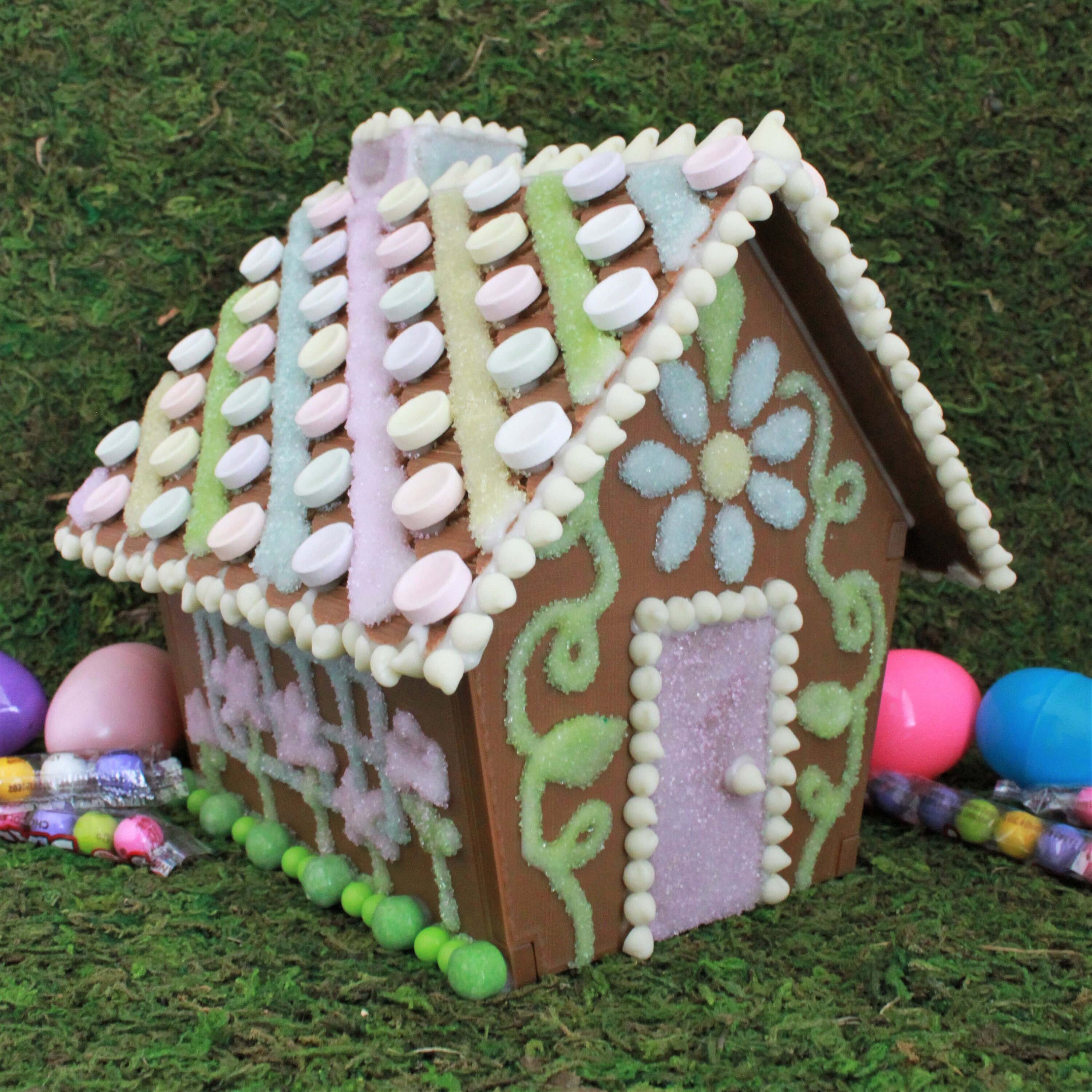 Gingerbread House 3D print download. Reusable washable | Etsy