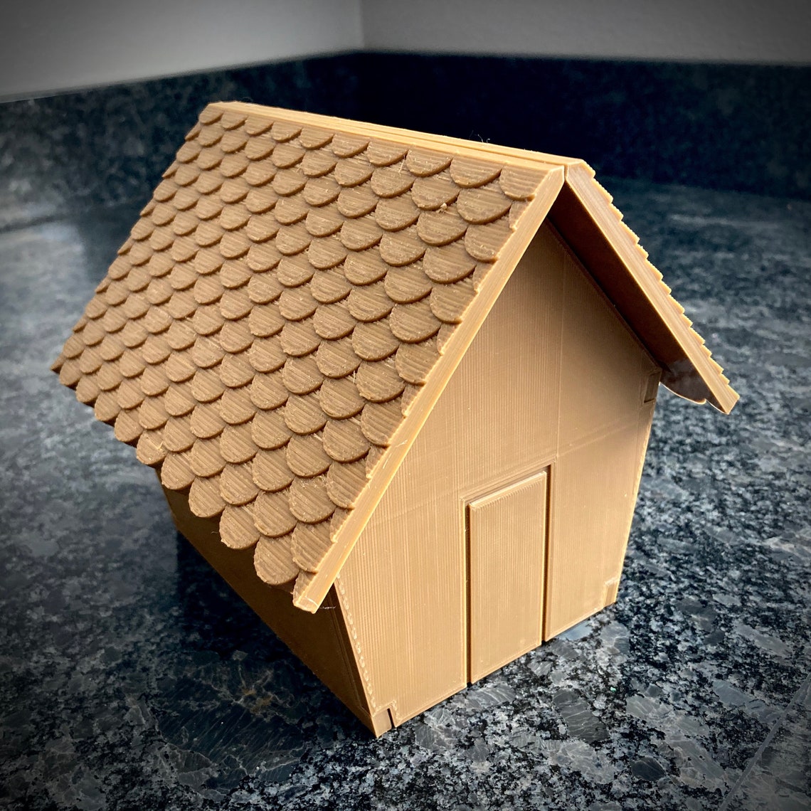 2022 - Gingerbread House 3D Print Download. Reusable, Washable, Stores ...