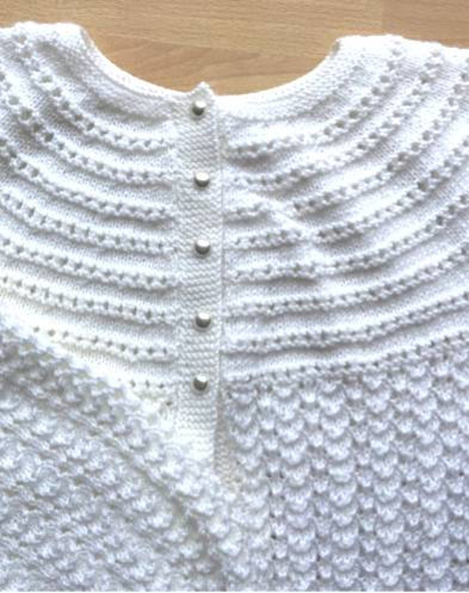 Made to order Handmade/Hand Knitted Womens Bed Jacket DK Etsy