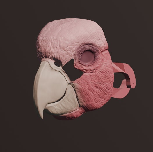 Galah Mask .STL files for 3D printing