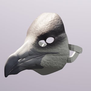 Arctic Skua Mask .STL files for 3D printing