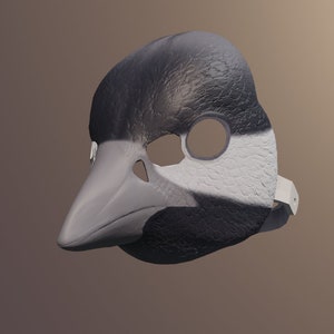 Chickadee Mask .STL files for 3D printing