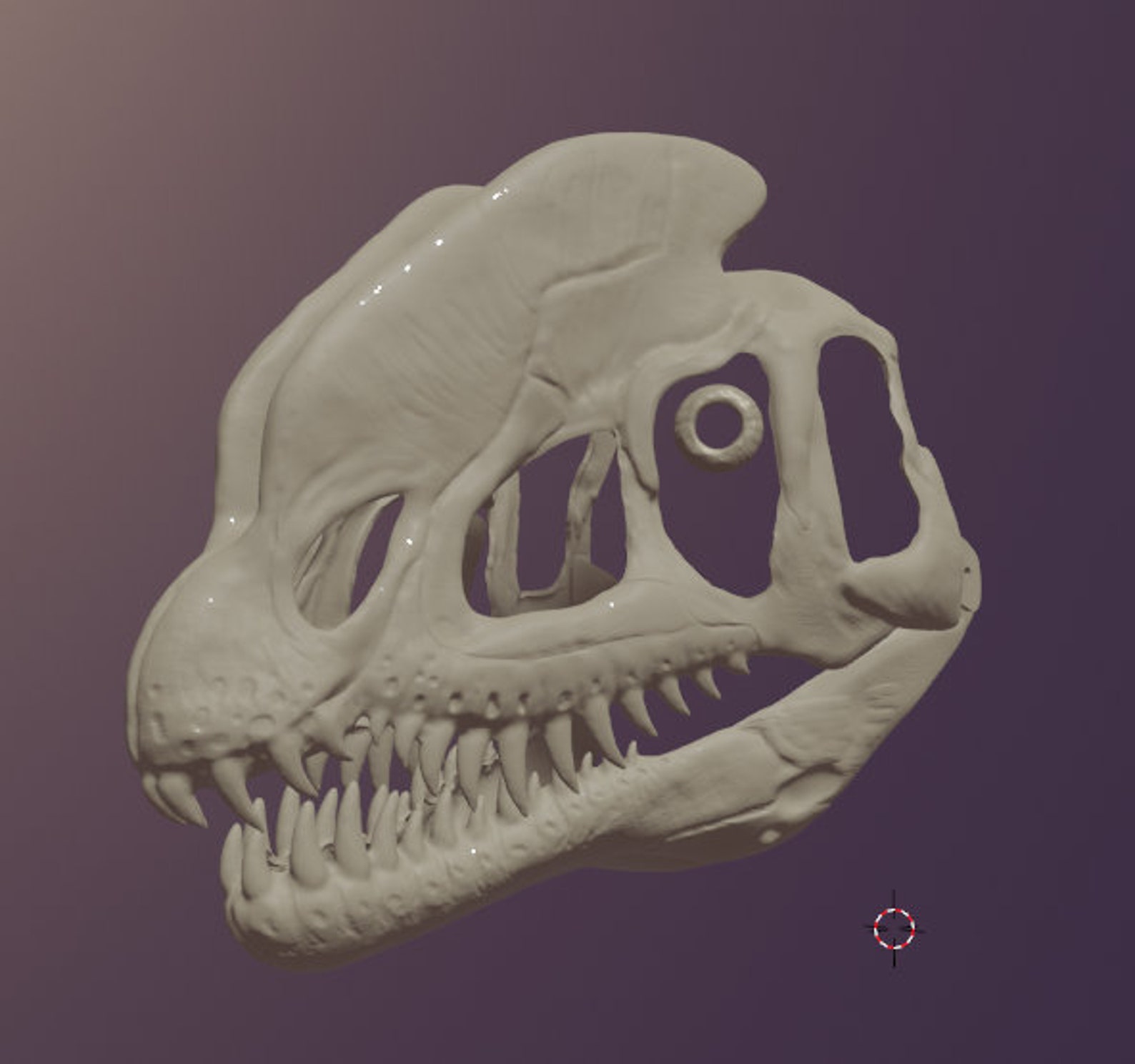 Dilophosaurus Skull Mask .stl Files for 3D Printing - Etsy