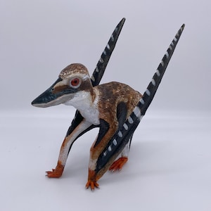Physical 3D printed 1:1 scale Nemicolopterus figurine