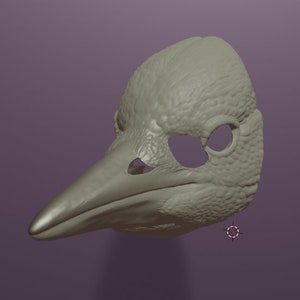 Woodpecker Mask .STL files for 3D printing
