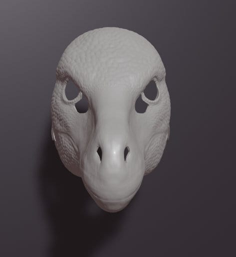 Cgtrader Raptor Mask Velociraptor Mask V3 .STL Files for 3D Printing - Etsy
