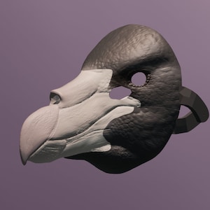 Giant Petrel Mask .STL files for 3D printing
