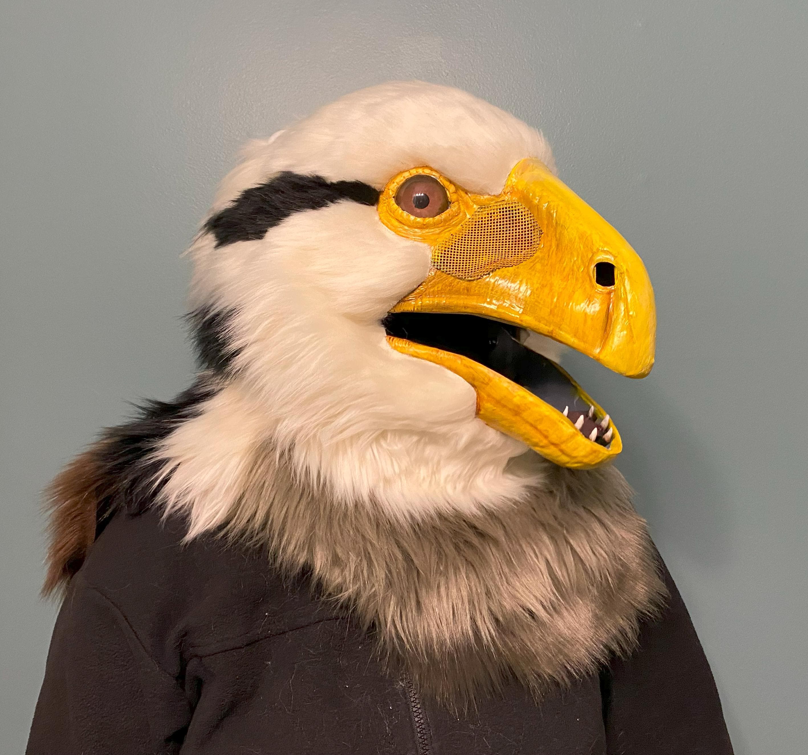 Realistic Ambopteryx Fursuit Mini Partial