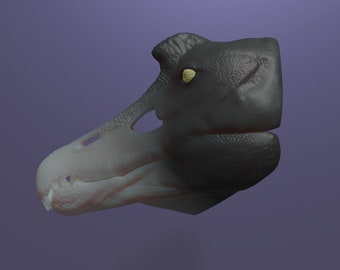 Ichthyovenator Mask STL files for 3D printing