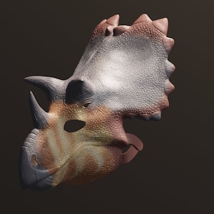 Utahceratops Mask .STL files for 3D printing