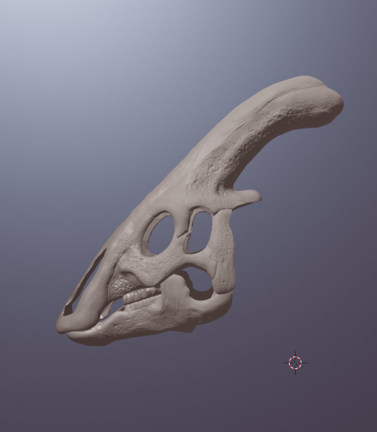 Parasaurolophus Skull Mask .stl Files for 3D Printing | Etsy