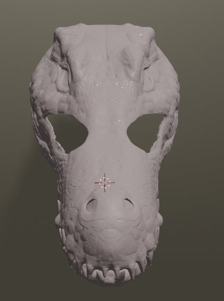 Crocodile Mask .STL Files for 3D Printing | Etsy