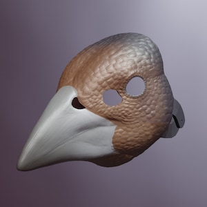 Cowbird Mask .STL files for 3D printing