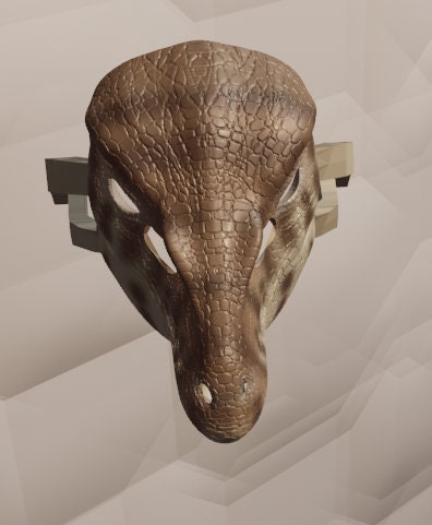 Retro Raptor Mask .STL Files for 3D Printing - Etsy