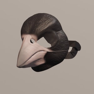 Grosbeak Mask .STL files for 3D printing