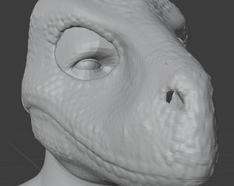Dino Mask V2 3D Model files