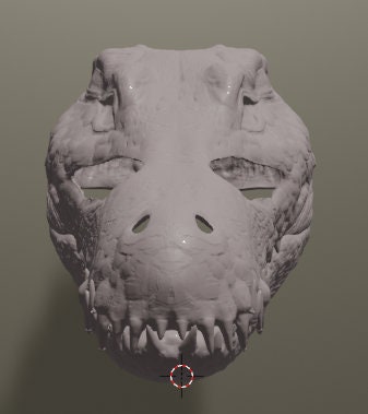 Crocodile Mask .STL Files for 3D Printing | Etsy