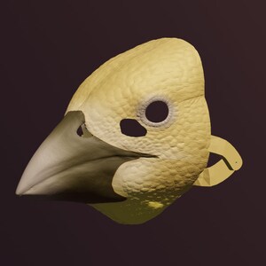 Goldfinch Mask .STL files for 3D printing