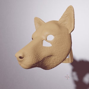 Fox Mask .STL files for 3D printing