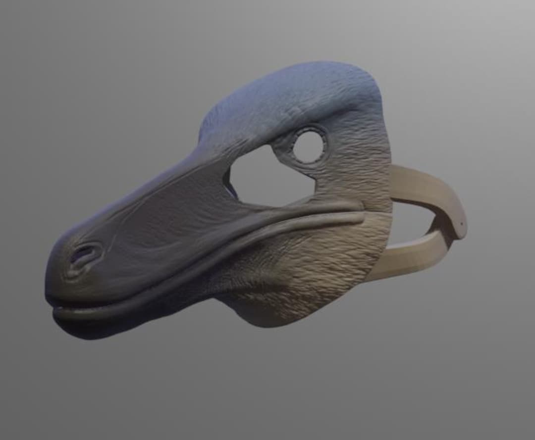 Buitreraptor Mask .STL Files for 3D Printing - Etsy