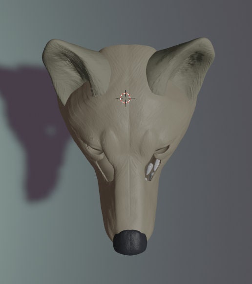 Archivo STL Máscara Lobo 👺・Plan para descargar y imprimir en 3D