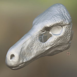 Velicoraptor V2 Masker . STL-bestanden voor 3D-printen