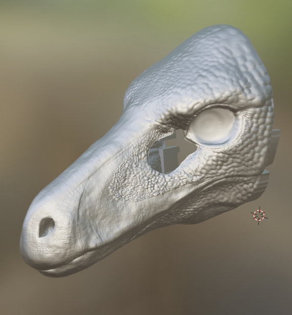 Velicoraptor V2 Mask .STL Files for 3D Printing - Etsy