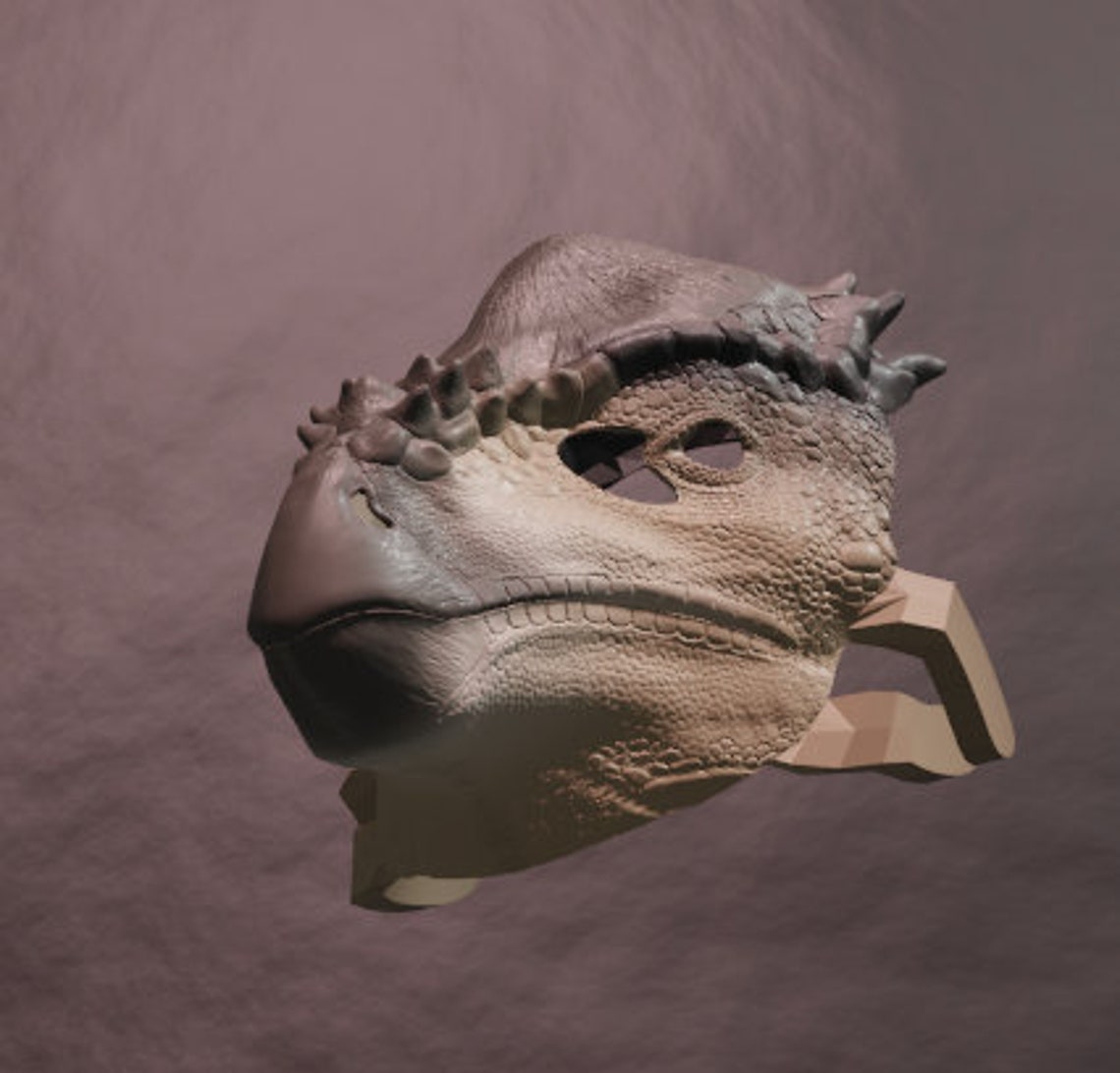 Alaskacephale Mask .STL Files for 3D Printing - Etsy