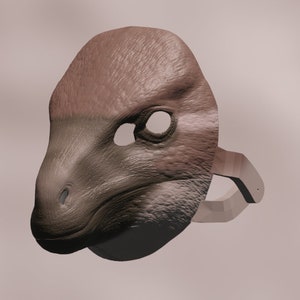 Heterodontosaurus Mask .STL files for 3D printing