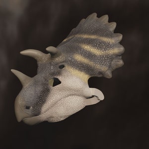 Regaliceratops Mask .STL files for 3D printing