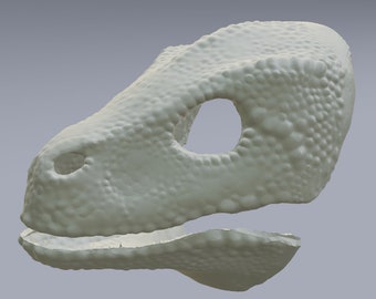 Dino Masque Modèle 3D/. Fichiers STL pour l’impression 3D
