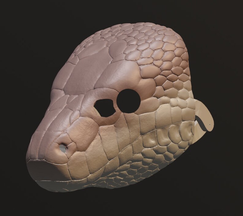 Olive Python Mask .STL Files for 3D Printing - Etsy