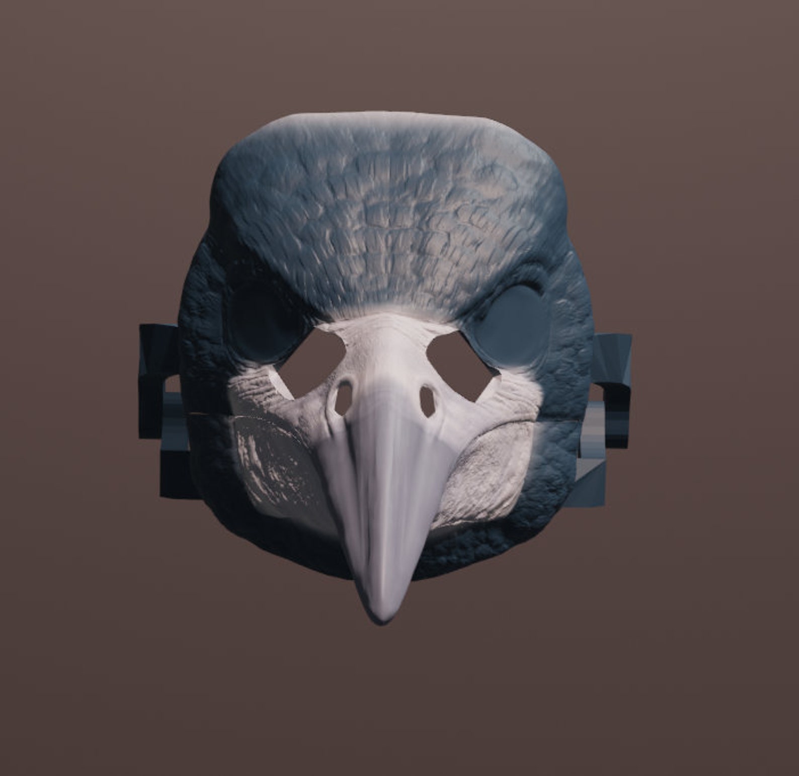 Rook Bird Mask .STL Files for 3D Printing - Etsy