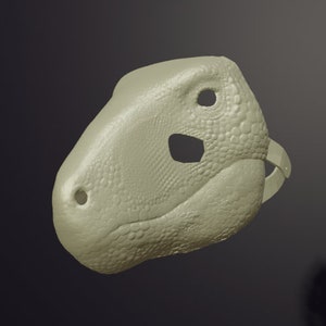 Dimetrodon Mask .STL files for 3D printing